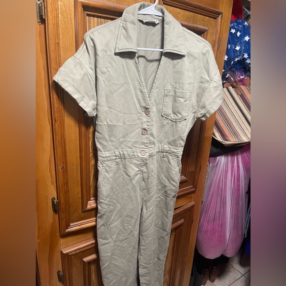 Zara short sleeve jumpsuit size m - Picture 8 of 8